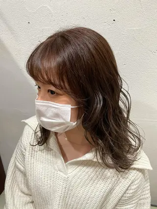 カラー ヘアアレンジ HAIR CALM 鹿島田店所属・✄‬齋藤 なな✄のヘアスタイル