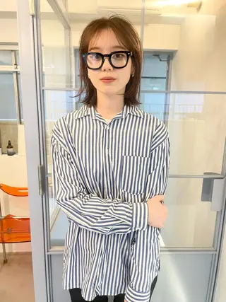 ショート カラー suvvy hairsalonのヘアスタイル