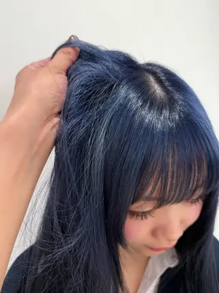 セミロング カラー 🪐レイヤー/美髪 カラー/加野彩果🪐のヘアスタイル