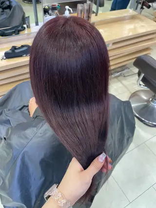 ミディアム 韓国ハイトーン🦋 hikariのヘアスタイル