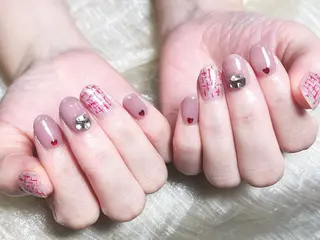 ネイル 🎀ネイルサロン エクラYUI🎀のネイルデザイン