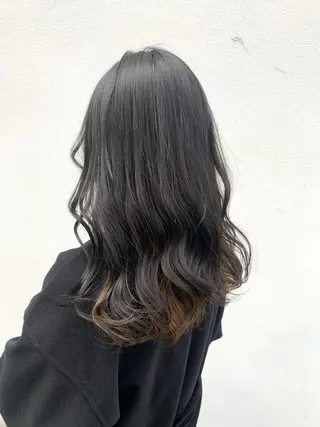 ロング カラー ヘアアレンジ 〽️magico/ ウルフDaiki〽️のヘアスタイル