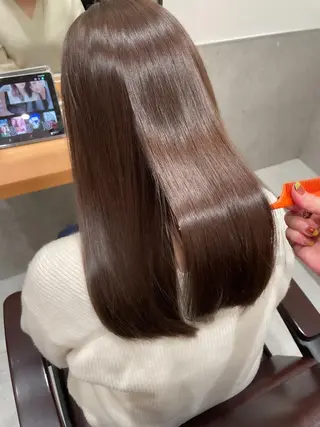 ミディアム カラー ヘアアレンジ アイブロウ ミニボブ/ブリーチ 🌈MISATOのヘアスタイル