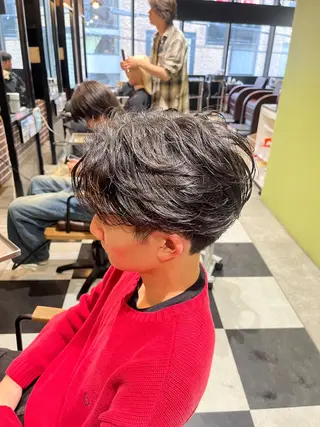 ショート パーマ メンズ 🎧メンズパーマ特化 /RUI🎧のヘアスタイル