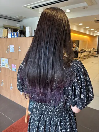 ロング カラー 透明感カラーブリーチ 🌼シゲモトアヤ🌼のヘアスタイル