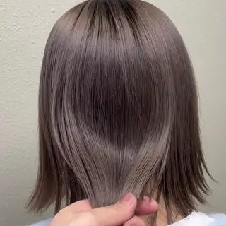 ミディアム カラー パーマ ヘアアレンジ メンズ キッズ ネイル マツエク・マツパ 髪質改善🇰🇷 レイヤーカット/梅田のヘアスタイル