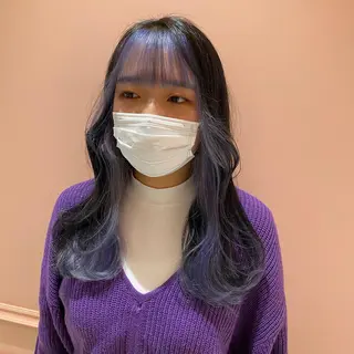 ロング カラー ORIKA 美容室のヘアスタイル