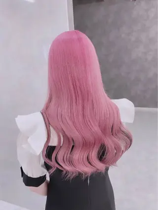 ロング カラー パーマ ヘアアレンジ メンズ SALOWIN所属・ハイトーン美容師 MASATOのヘアスタイル