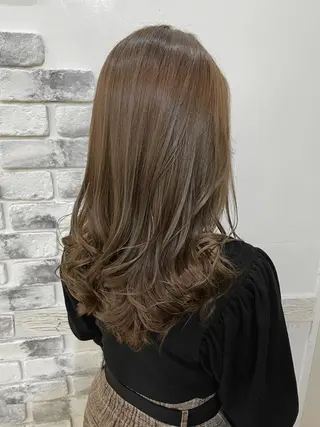 カラー 後藤 陽花子のヘアスタイル