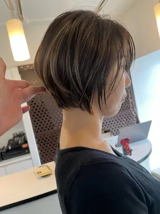 ショート heir studio Baretta所属・山本 銀次郎のヘアスタイル