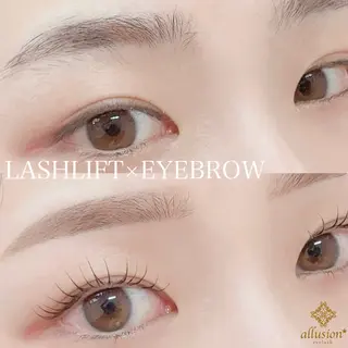 マツエク・マツパ allusion  西大寺店所属・アリュージョン アイの眉毛・アイブロウイメージ