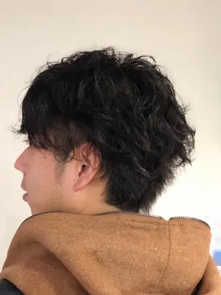 ショート パーマ vi viのヘアスタイル