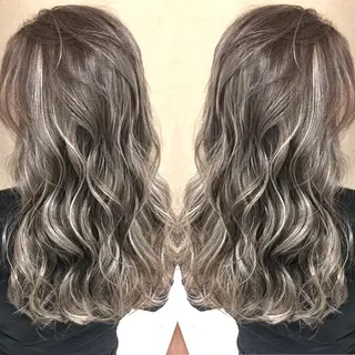 ロング カラー 井上 一平のヘアスタイル