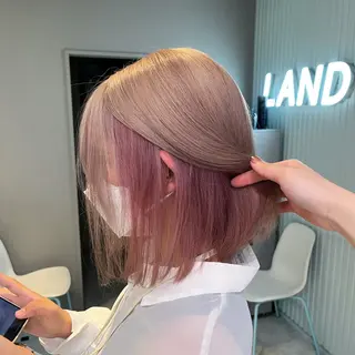 ショート カラー ブリーチカラー 🩵MIZUKIのヘアスタイル