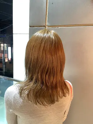 セミロング カラー insence所属・ヤノ ユリカ   🥑のヘアスタイル