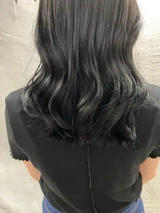 ミディアム カラー お任せヘア☘️☘️ 及川渚のヘアスタイル