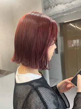 カラー NAO/ 髪質改善/艶カラーのヘアスタイル