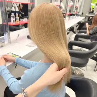 ロング ARMONY 神宮前所属・コテ巻き風パーマ 🦋そま🦋のヘアスタイル