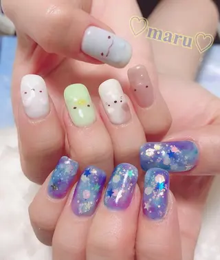 ネイル まるみ ♡のネイルデザイン