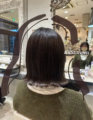 ショート カラー ありむらもえ/ 透明感カラーのヘアスタイル