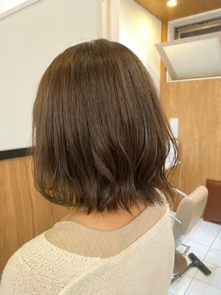 ミディアム カラー 門崎未依/レイヤー/ メンズカット🪿🌼のヘアスタイル