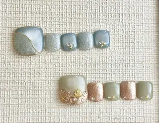 ネイル ジョリフィーユ 中出のネイルデザイン