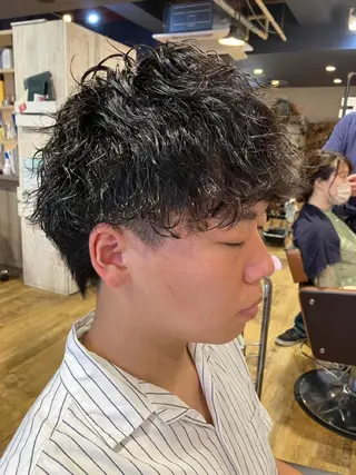 パーマ メンズ 【髪質改善】関根 拓斗のヘアスタイル