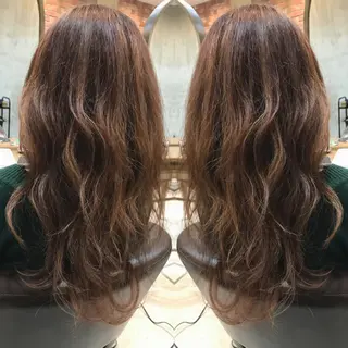 ミディアム カラー cecil hair所属・重政 和樹のヘアスタイル