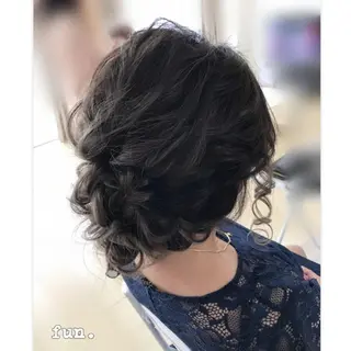 セミロング ヘアアレンジ fun./ヘアセット /エクステ/着付のその他イメージ