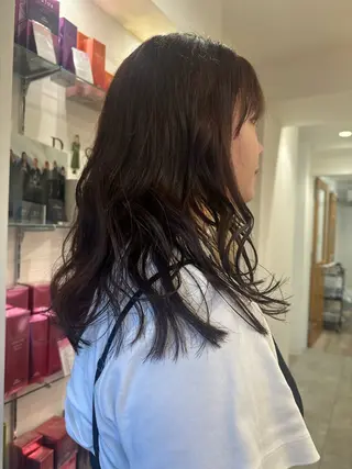 セミロング カラー 🎀Natsumi /暖色カラー🎀のヘアスタイル