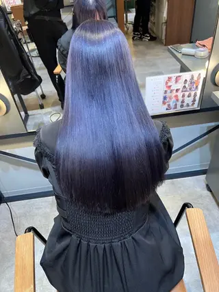 ロング 髪質改善ストレート Kantaのヘアスタイル