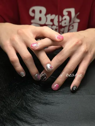 ネイル if Hair＆Nail Salon所属・IKA /海外ネイル /個性派/ワンホンのネイルデザイン