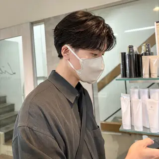 メンズ 谷昂将　メンズ梅田 /パーマ/毛流れのヘアスタイル