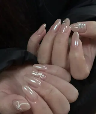 ネイル RAFFINE haru🦋🩵のネイルデザイン