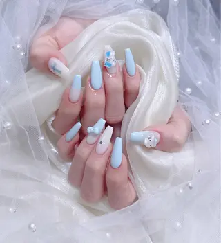 ネイル 🎀も ものネイルデザイン