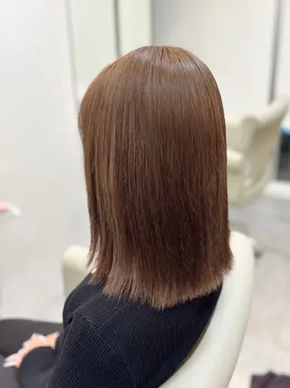 ミディアム 顔周りカット/ボブ/ ツヤ髪/coconaのヘアスタイル