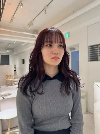 ミディアム カラー ralme/sol 髙橋一哉のヘアスタイル