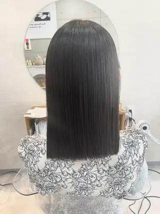 カラー ミディアム 韓国ヘア🇰🇷船橋 髪質改善/上野愛果のヘアスタイル