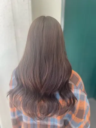 ロング カラー ナチュラル🌿垢抜け 福澤ゆきあのヘアスタイル