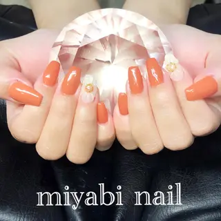 ネイル miyabi nail 桂川駅近くのネイルデザイン