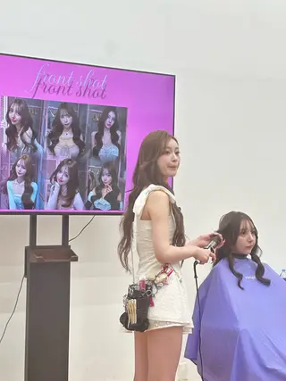 ロング エンゼルス美容室斉間 圭司のヘアスタイル