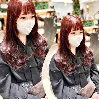 ロング カラー SEIRA♡レイヤー /ショート得意のヘアスタイル