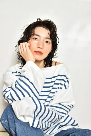 ミディアム カラー パーマ AND THE BRICKS所属・AND THE BRICKS北川珠紀の眉毛・アイブロウイメージ