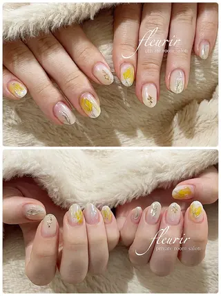 ネイル フルリール 【プライベートサロンのネイルデザイン