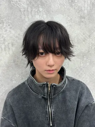 メンズハイトーン 北斗💍レイヤーのヘアスタイル