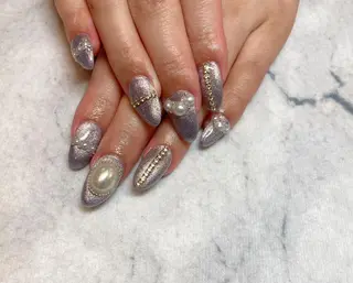 ネイル ネイルリボン 石田のネイルデザイン