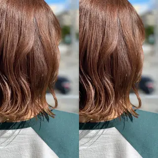 ミディアム カラー Snaly カラー特化ページのヘアスタイル