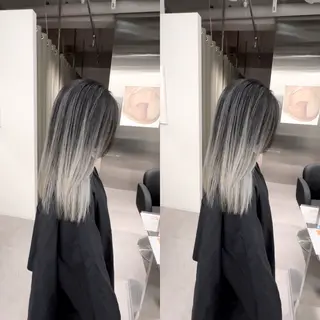 カラー シールエクステ/ 美髪カラー/茉央のヘアスタイル