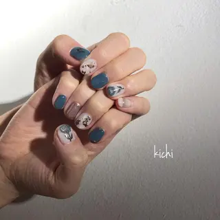 ネイル kichi･:* みじゅのネイルデザイン