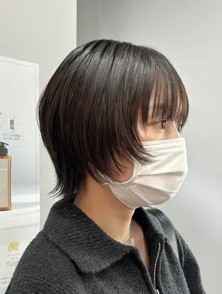 ショート CASANE所属・ラフで可愛いヘア 🐈‍⬛Rukaのヘアスタイル